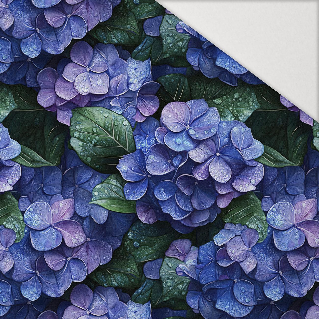 FLOWERS WZ.30 - Hydrophobic brushed knit FLOWERS WZ.30 - Hydrophobic brushed knit