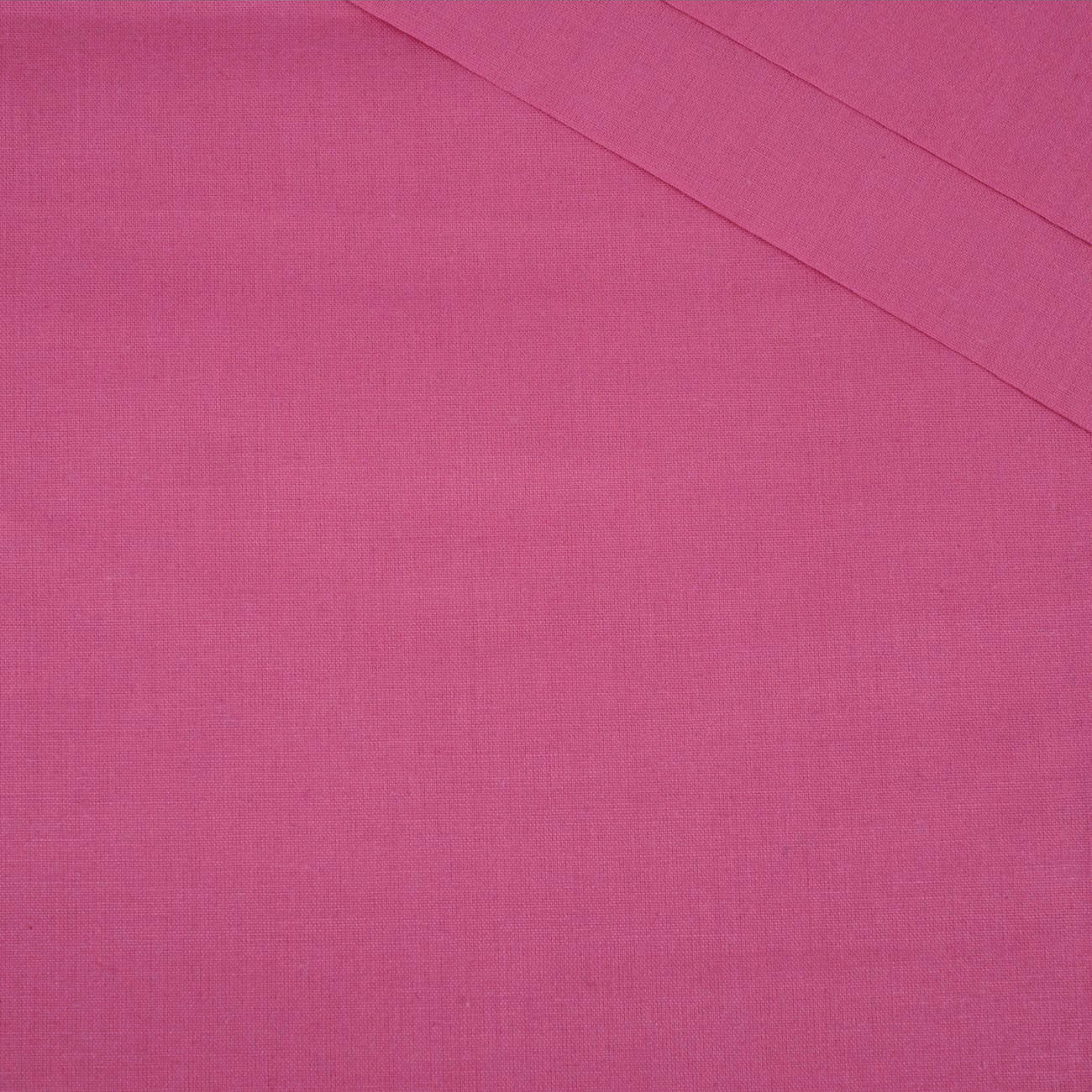 FUCHSIA - Cotton woven fabric