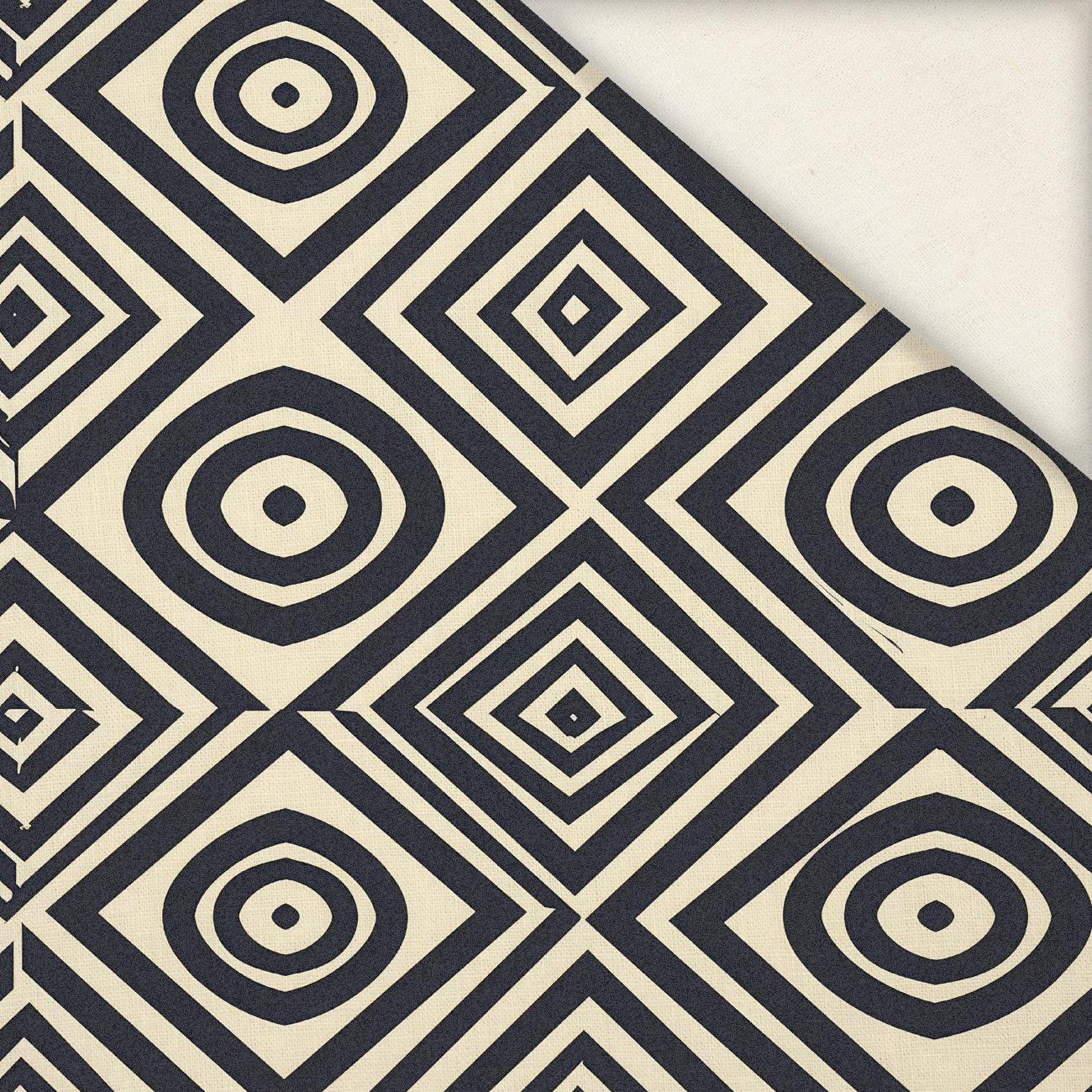 GEOMETRIC WZ. 4 - Linen 100%
