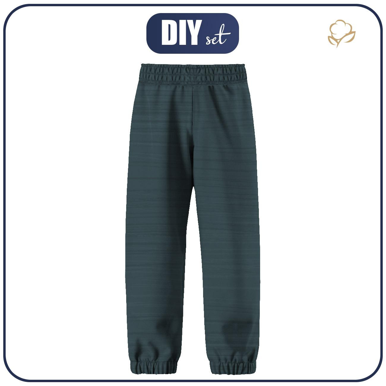 CHILDREN'S SOFTSHELL TROUSERS (YETI) - HERE COMES THE SUN - sewing set