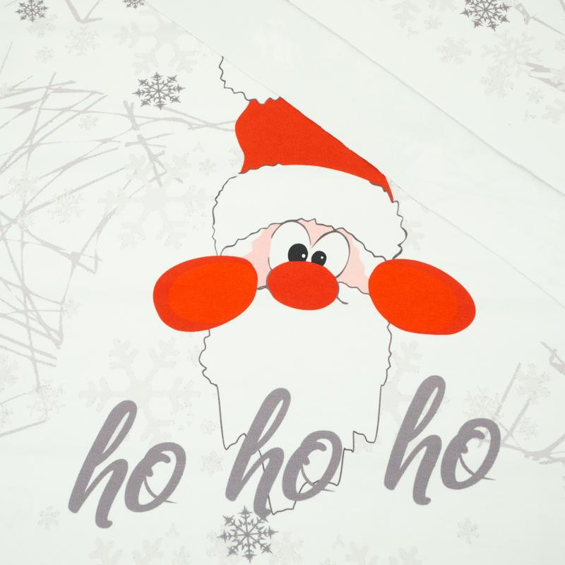 HO HO HO / white L (75cm x 80cm) - panel looped knit SP250