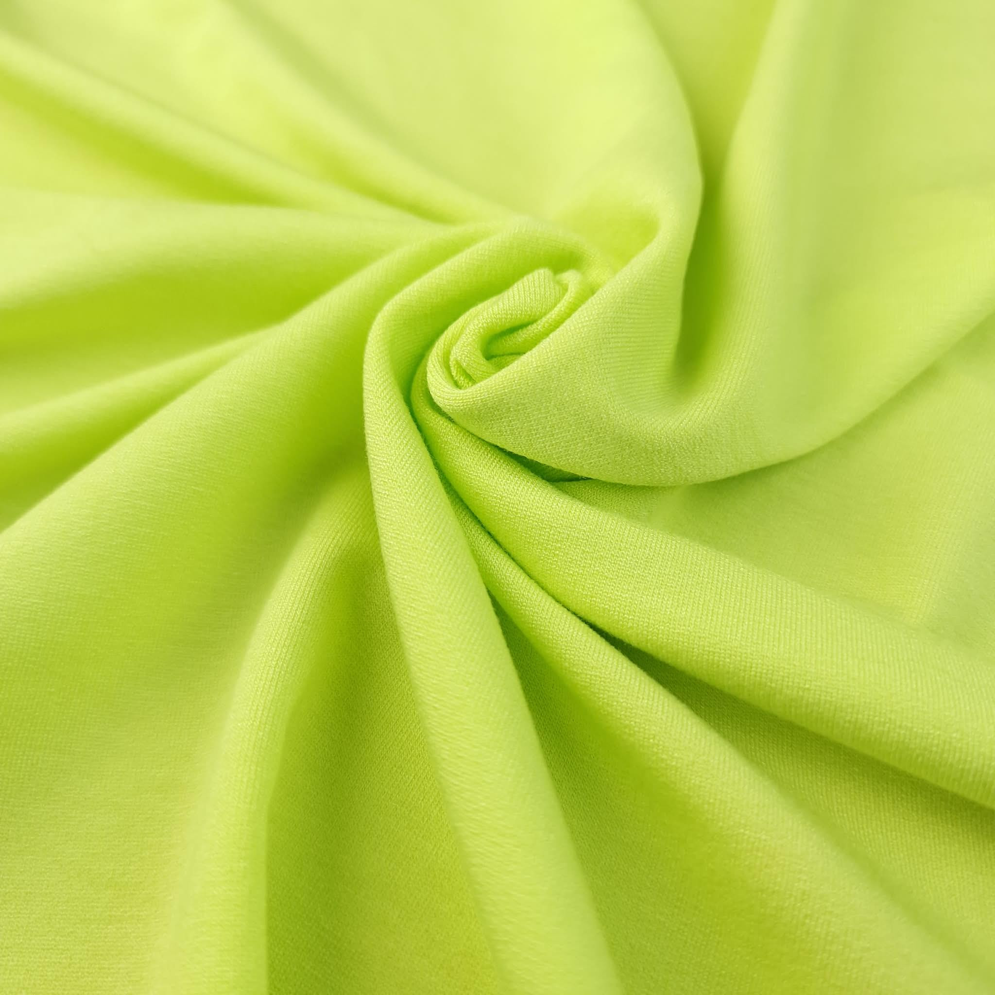Viscose French Terry - LIME NEON D-30 