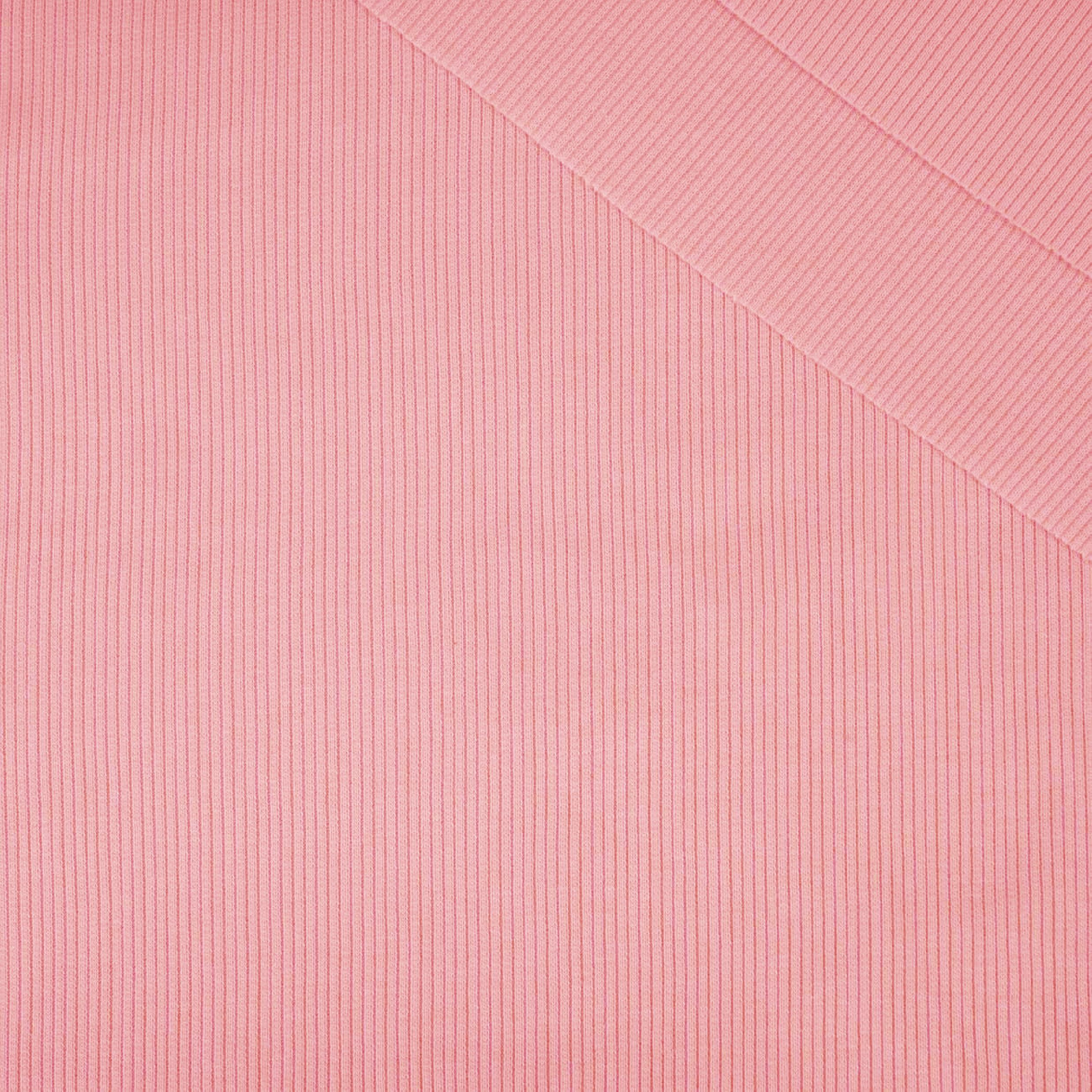 D-203 apricot - Ribbed knit fabric