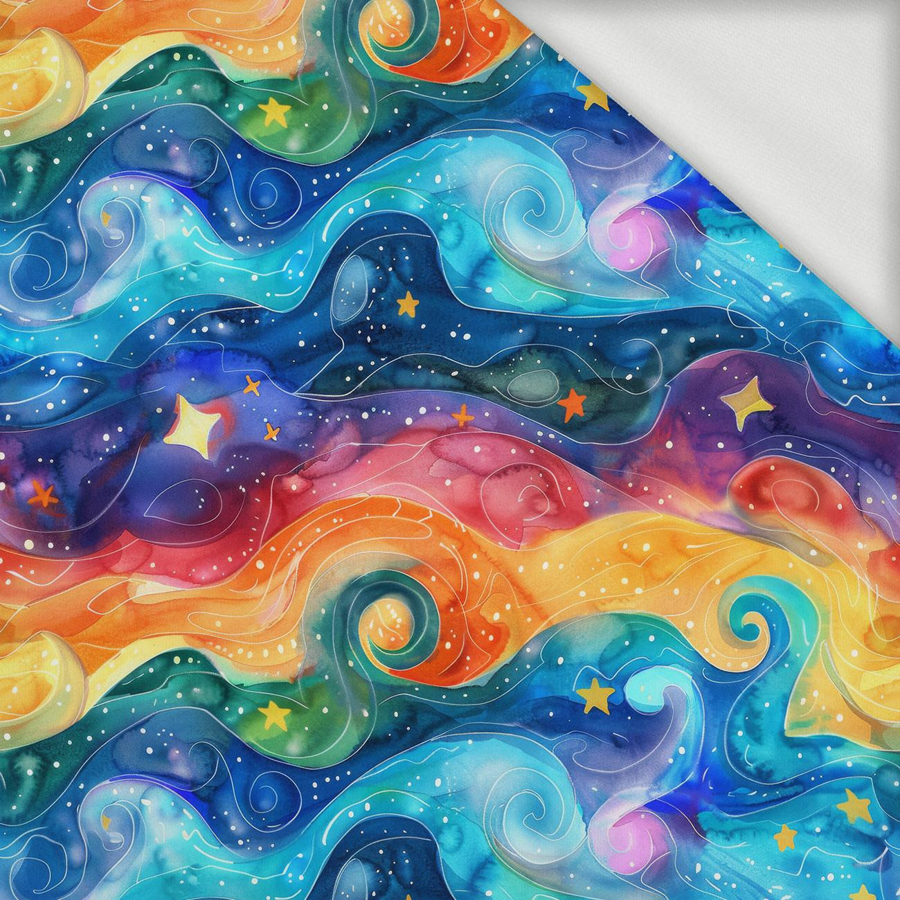 NEON ABSTRACT WZ.1 - looped knit fabric