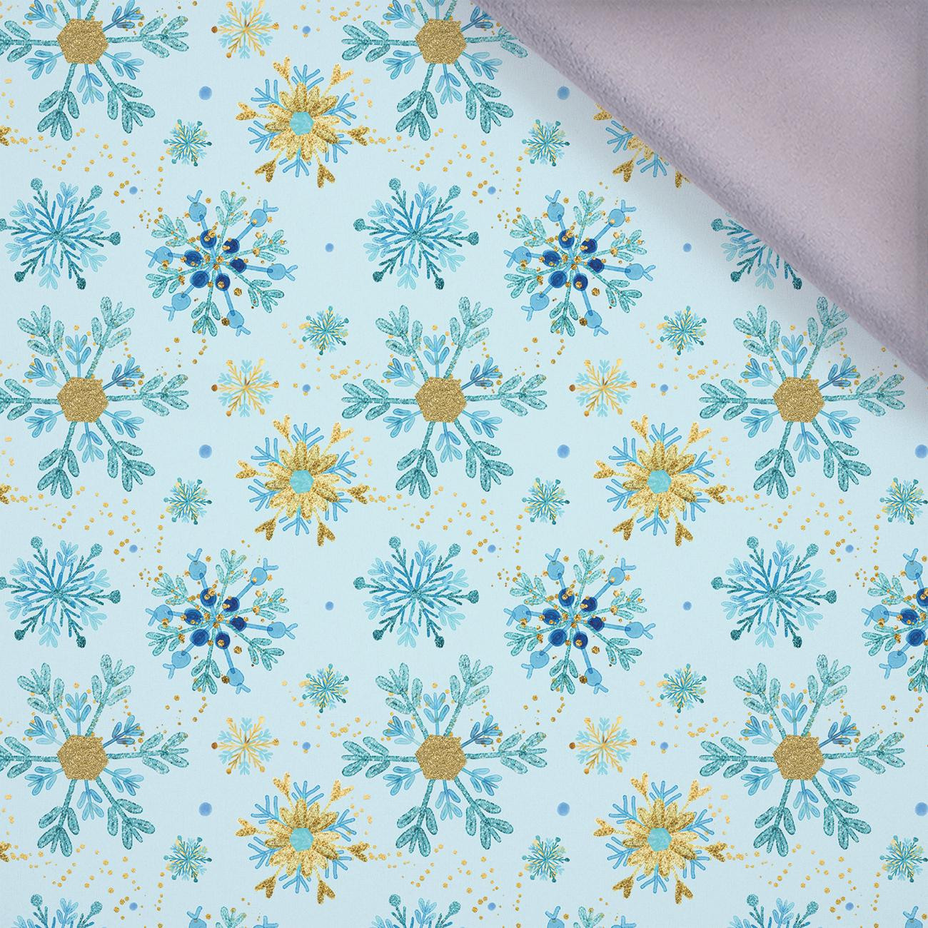 BLUE SNOWFLAKES pat. 3 - softshell