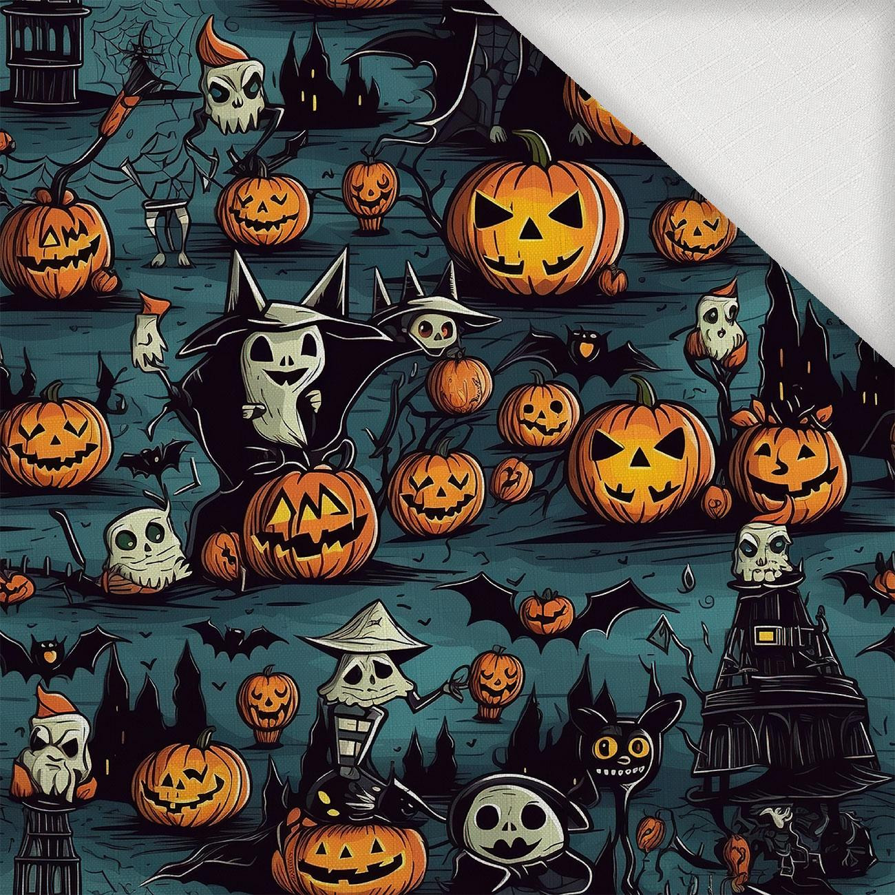 HALLOWEEN wz.7 - Woven Fabric for tablecloths