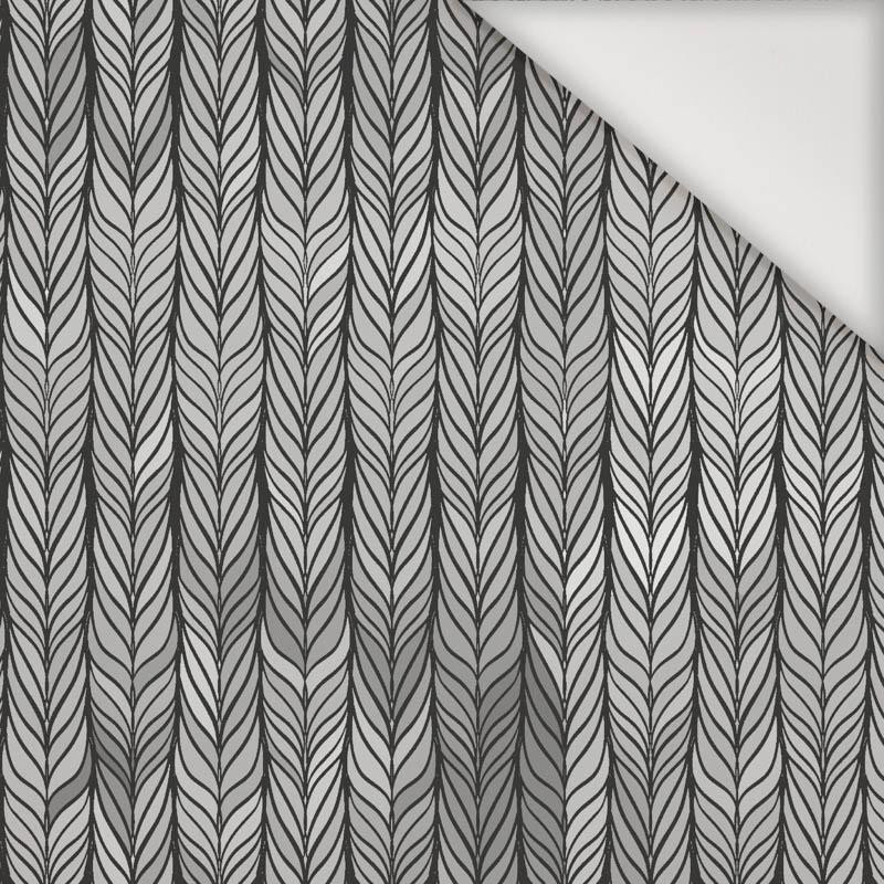 BRAID / grey - Nylon fabric PUMI