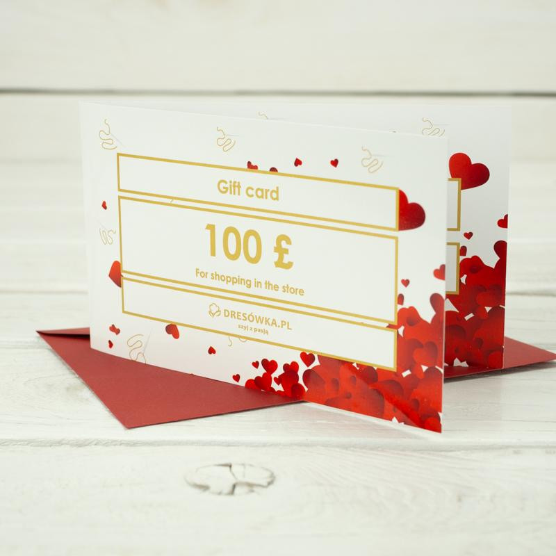 GIFT CARD - 100 GBP
