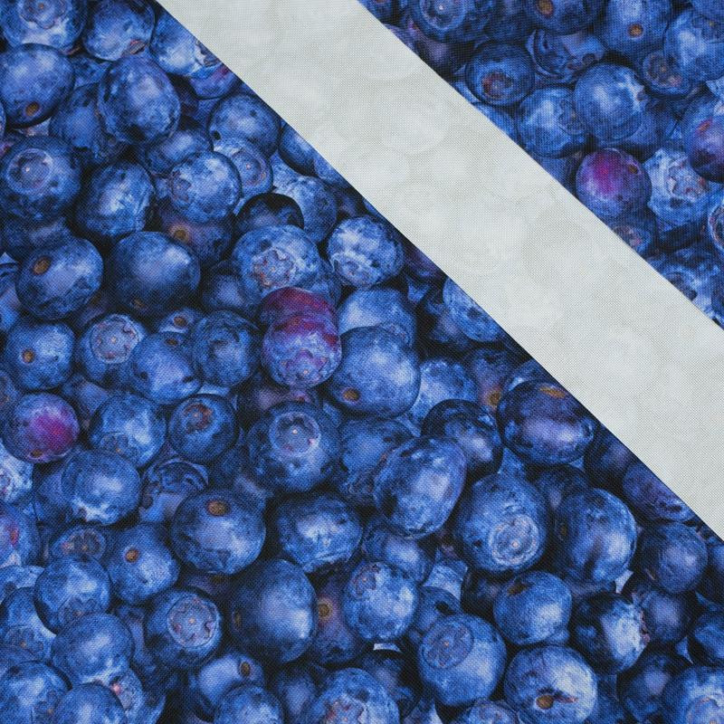 BLUEBERRIES - Waterproof woven fabric