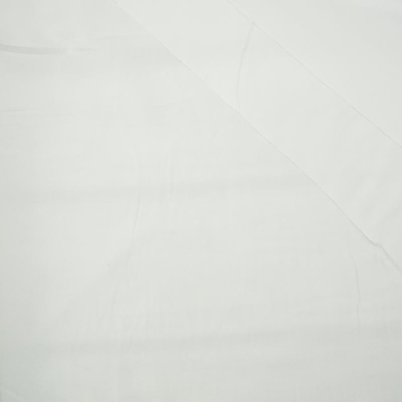 WHITE - Woven fabric sateen type