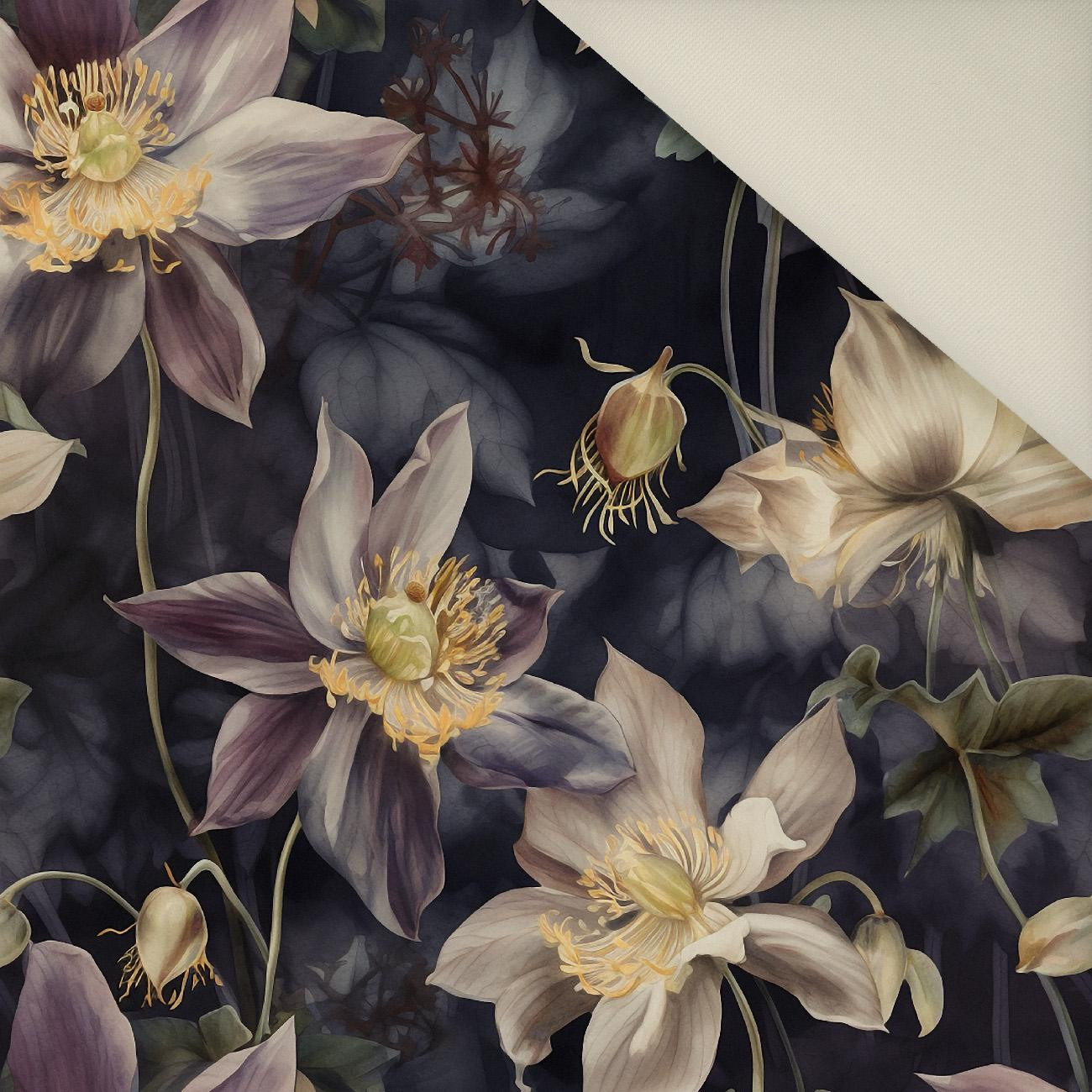 PASTEL FLOWERS WZ.3- Upholstery velour 