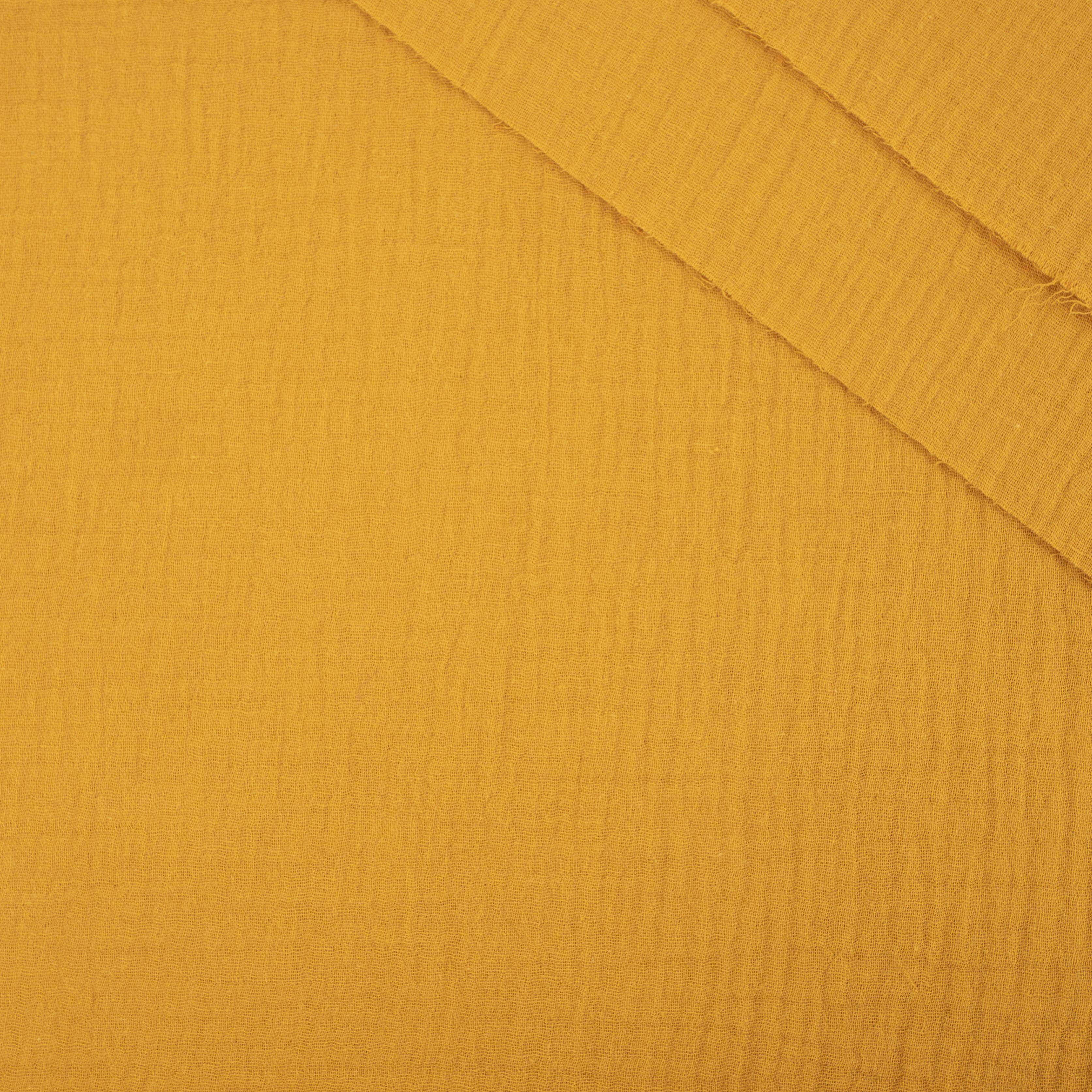 MUSTARD - Cotton muslin