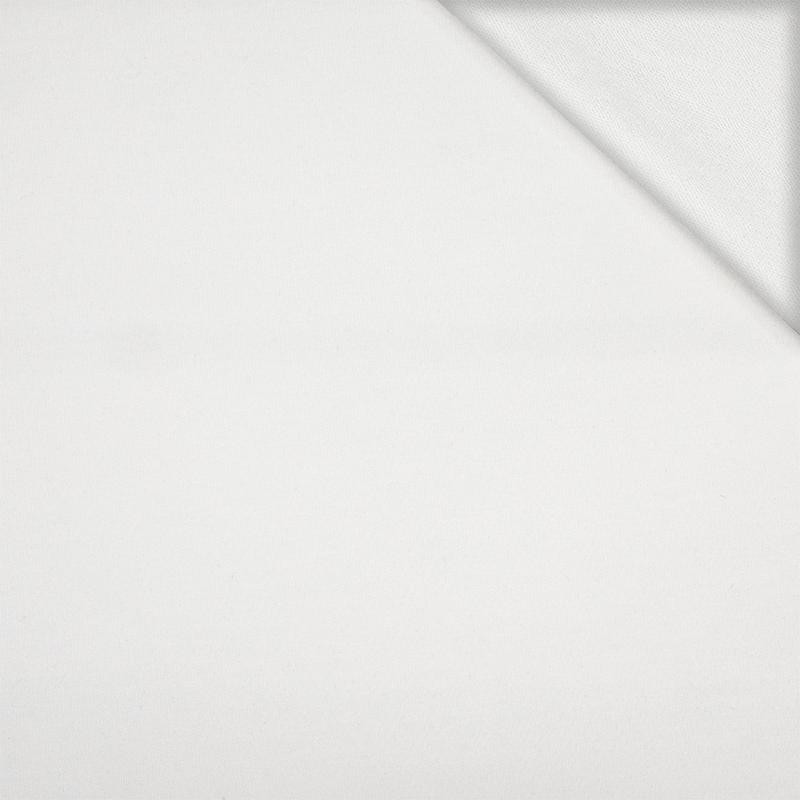 50cm - WHITE - brushed knitwear with elastane ITY