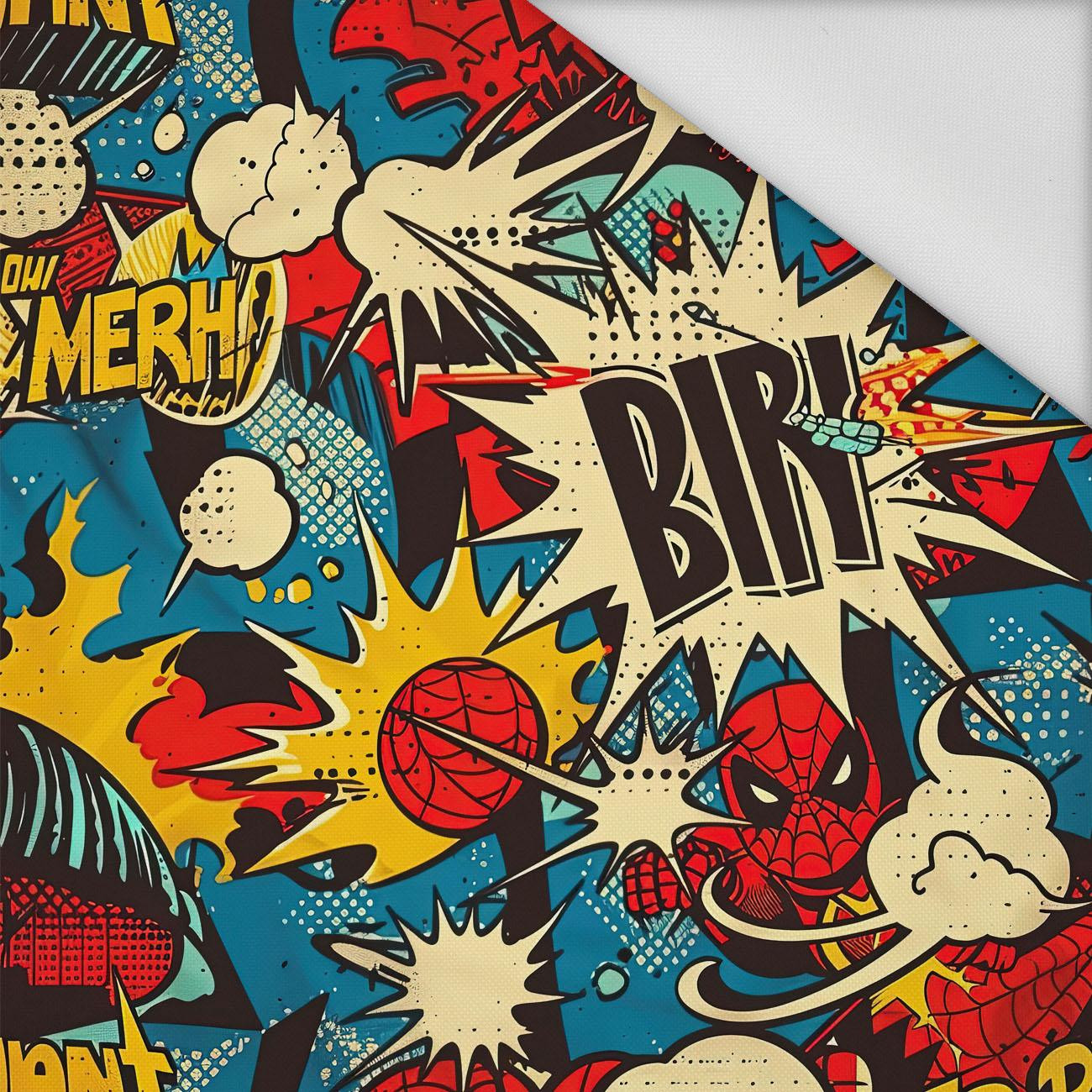 RETRO COMICS PAT.1 - Waterproof woven fabric