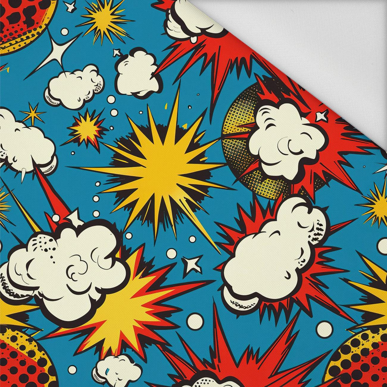 RETRO COMICS PAT.4 - Waterproof woven fabric