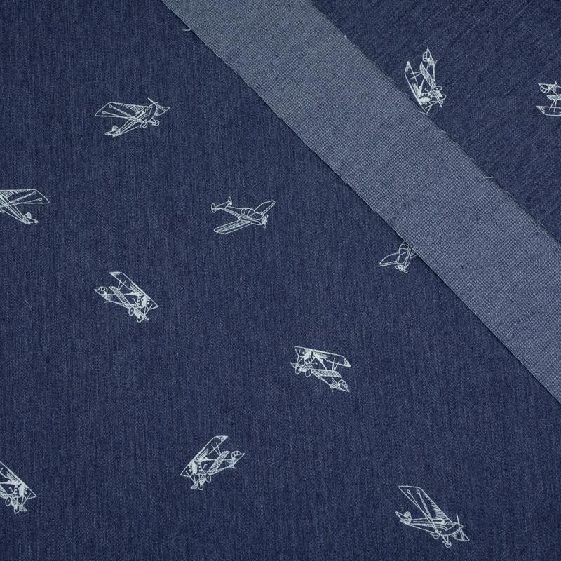 AIRPLANES / dark jeans - Jeans woven fabric TJ195