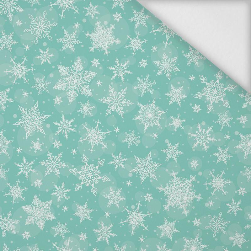 SNOWFLAKES PAT. 2 / mint - softshell