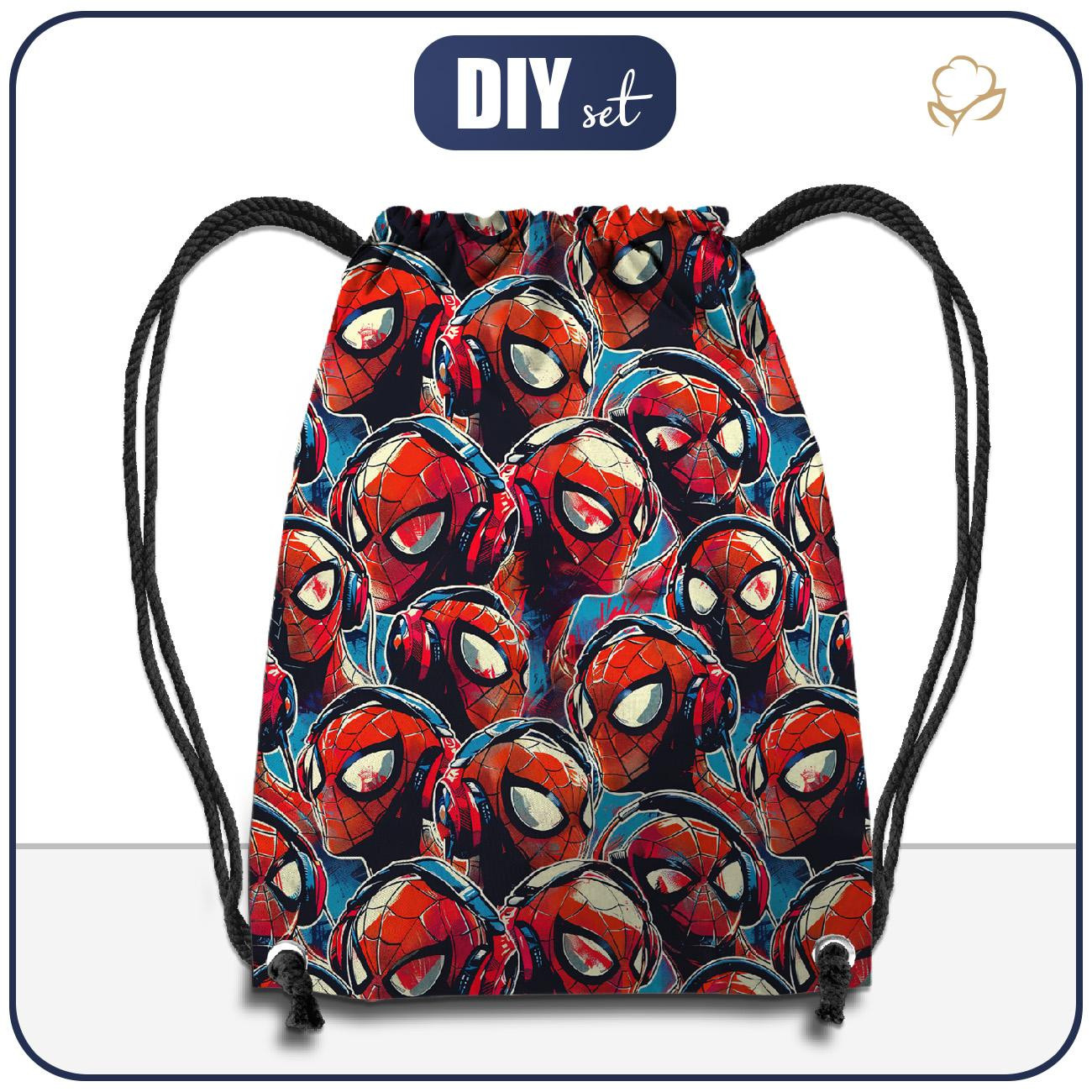 GYM BAG - SPIDER - sewing set