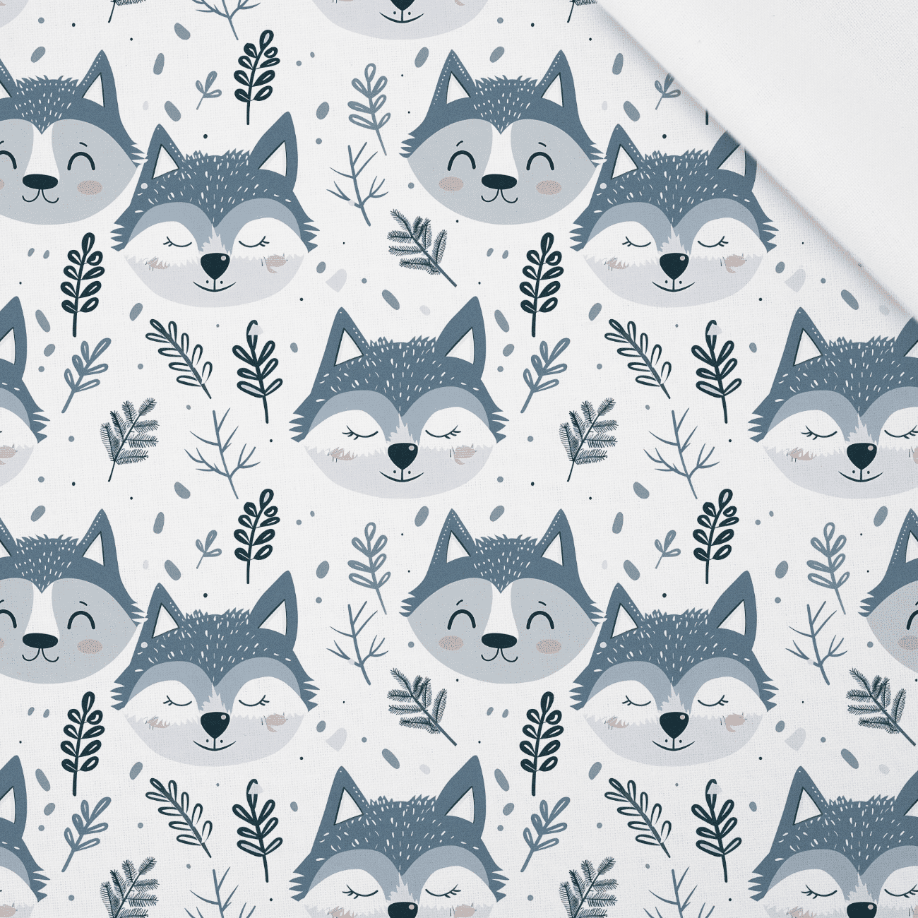 LET IS SNOW wz.12 - Cotton woven fabric