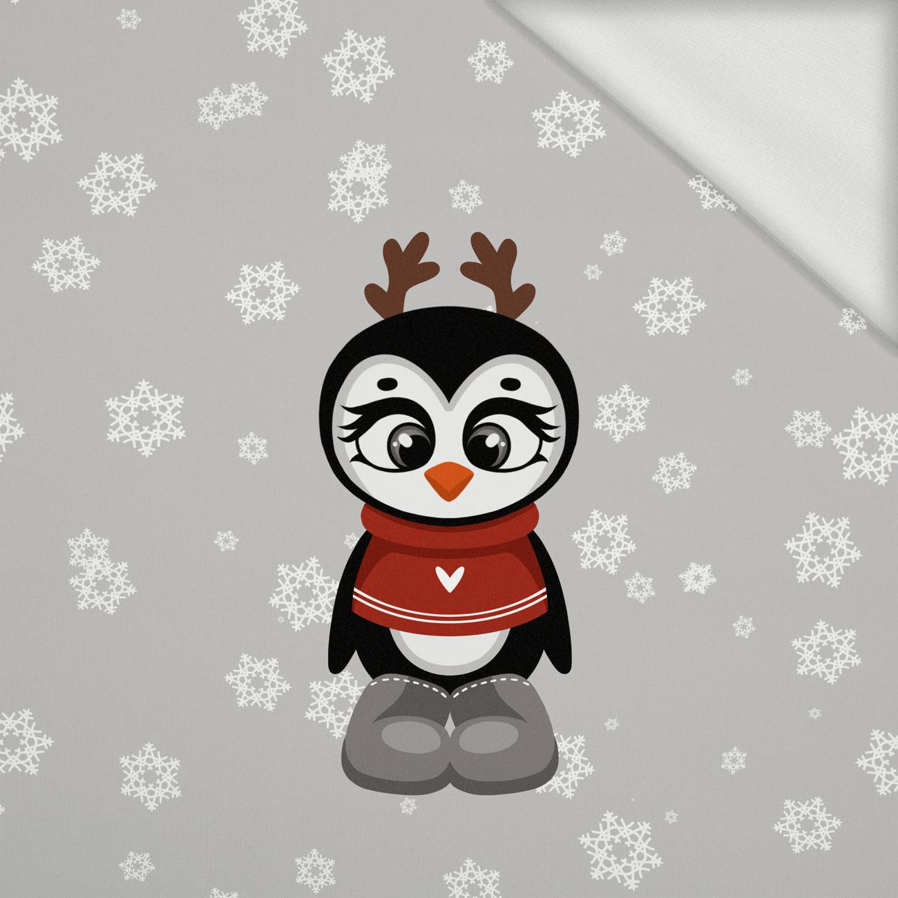 WINTER ANIMALS wz.7 - panel (60cm x 50cm) looped knit