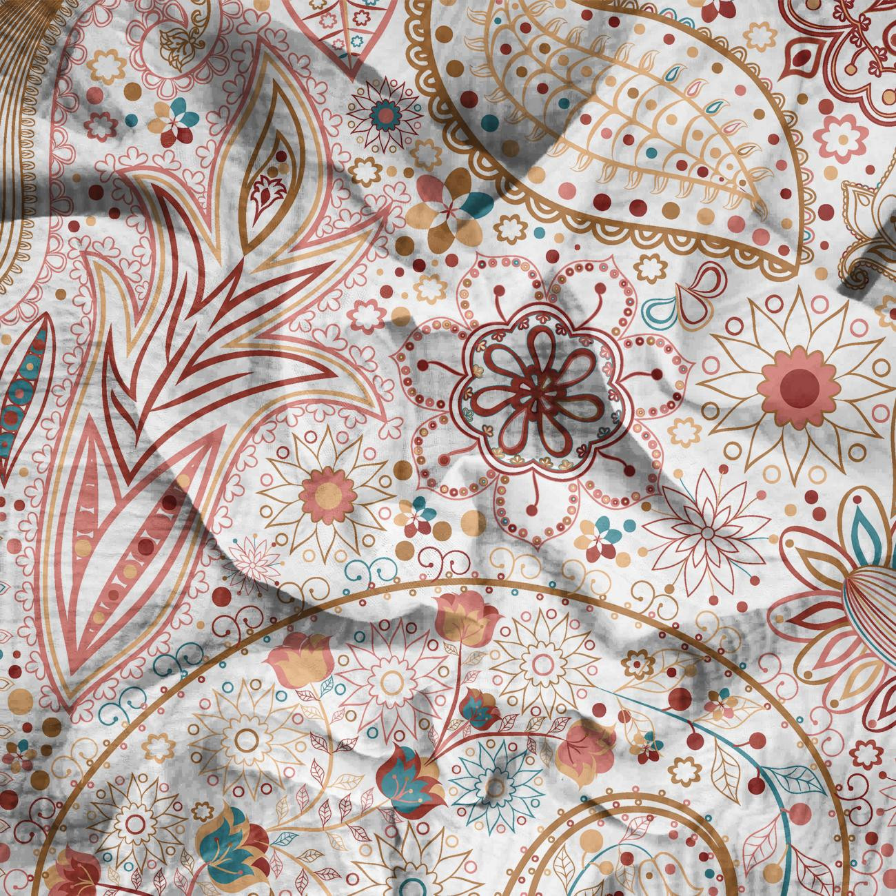 GOLDEN LACE / white - Cotton muslin