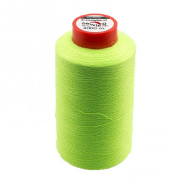 Threads 4000m overlock -  neon green 0042