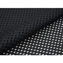 BLACK - knitwear mesh