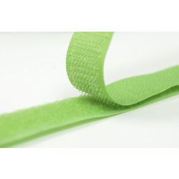 Nylon Velcro Hoop Tape 20 mm complet - LIGHT GREEN
