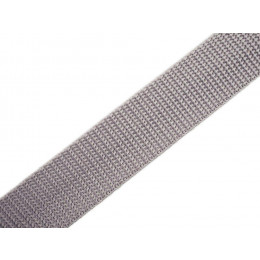 Webbing tape 25mm - light grey