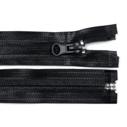 Nylon Zipper (coil) 5mm open-end 70cm black