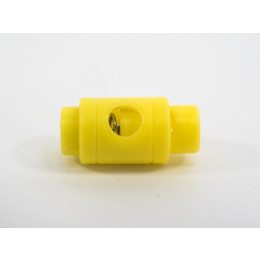 Cord Lock Stopper Toggles decorative 15x10mm - YELOW