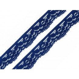 Elastic Lace 20 mm - navy