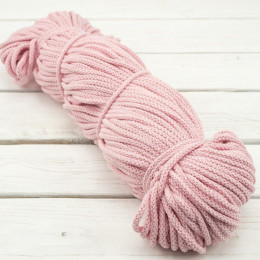 Strings cotton hank 5mm - MUTED PINK