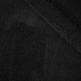 BLACK - fabric for robes and blankets LUNA M260