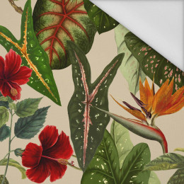 PARADISE PLANTS (SAFARI) - Waterproof woven fabric