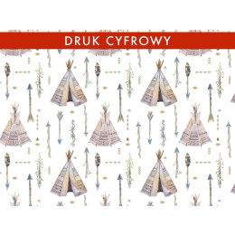 INDIAN / tipi - Viscose jersey WE210