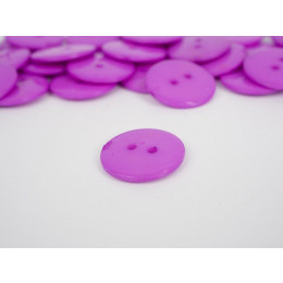 Kids button round 17,5 mm Purple