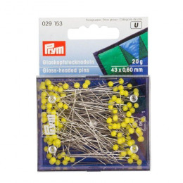Glass-headed pins for ironing PRYM 029153