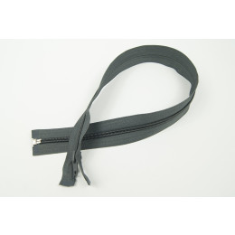 Nylon Zipper (coil) 5mm open-end 50 cm GREY