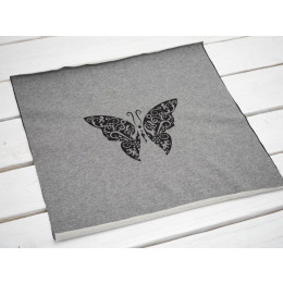 BUTTERFLY (ETNO) "S" / eco melange - panel, looped knit PE240
