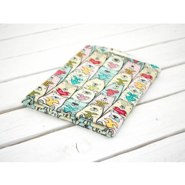 BEARS WITH HEARTS - Viscose jersey WE210