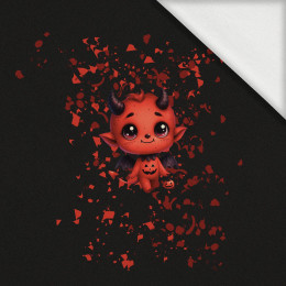 DEVIL CUTE HALLOWEEN WZ. 2 -panel (60cm x 50cm) - looped knit fabric with elastane ITY
