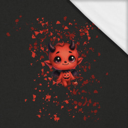 DEVIL CUTE HALLOWEEN WZ. 2 -panel (60cm x 50cm) - single jersey with elastane ITY