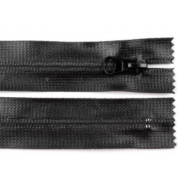 Nylon Zipper (coil) 5mm open-end 18 cm black