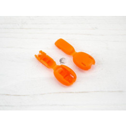Plastic Cord Lock 18,5 mm - orange