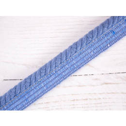 decorative cotton flanged cord -  jeans