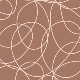 Geometric /Mocha Mousse