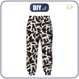 KID'S JOGGERS (ROBIN) - ANIMAL SKIN pat.5  - sewing set