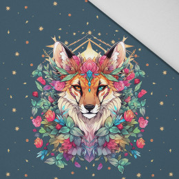 ANIMALS MANDALA wz.8 - panel (60cm x 50cm) Panama 220g