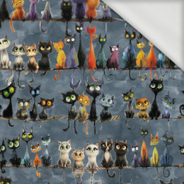 ANIMALS WZ.12 - looped knit fabric